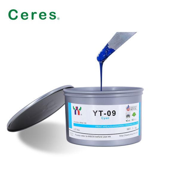 Ceres High Gloss Alcohol and Corrosion Resistant Low Odor Sheet-Fed Offset Printing Ink