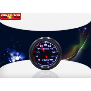 Universal Auto Digital Voltmeter / Circle Gauge New Condition Easy Installation