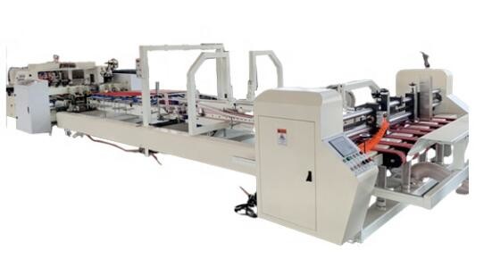 Quality Computerized Carton Box Stitching Machine Automatic Folding Gluing for sale