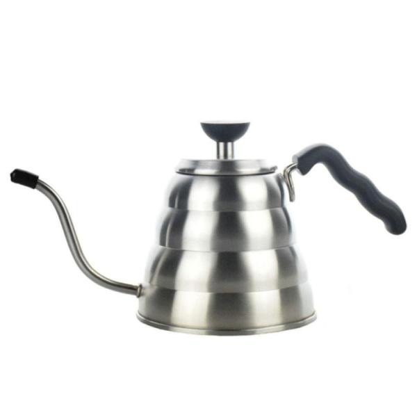 Hand Punch Stainless Steel Gooseneck Kettle Thin Spout Kettle 30*14*14 Cm