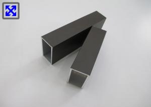 China Black Painted 80 * 40 Aluminum Extrusion Profiles , Square Structural Aluminum Profiles wholesale