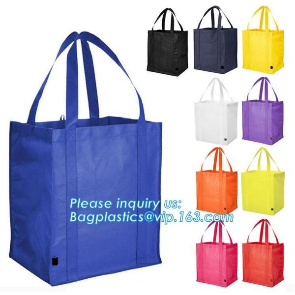 All year around stocks PP glitter pp non woven bags, Popular hot selling in supermarket grocery Inclined shoulder bag no