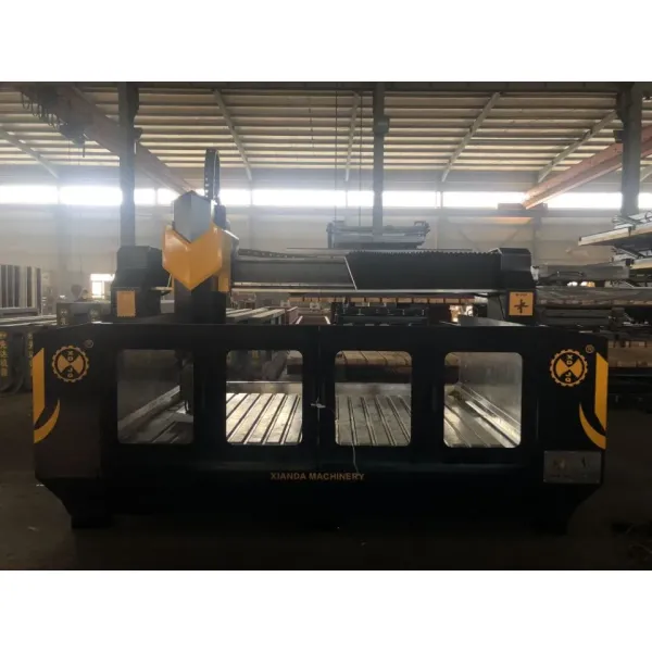 4 Axis Slab&Column Carving Machine Stone Bridge Edging Simple Marble Granite