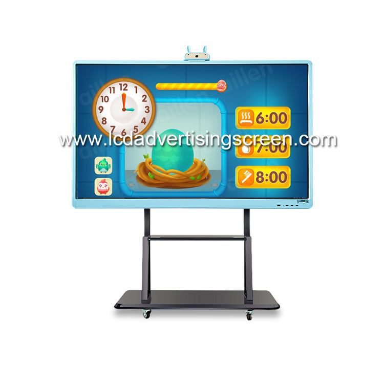 China Multi Point 500cd/M2 IR Touch Screen Interactive Whiteboard wholesale