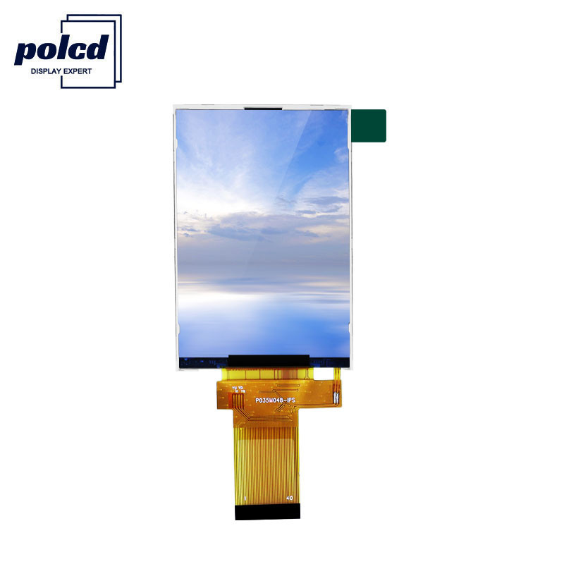 Quality Polcd 73.44mm  IPS TFT LCD Display 3.5 Inch Hdmi Lcd 320X480 Pixels for sale