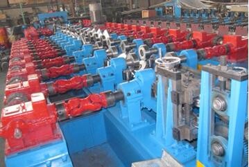 Single Station Steel Roll Forming Machine / C Channel Roll Forming Machine