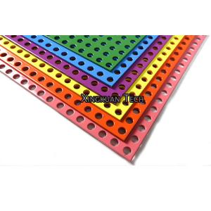 Customerized Round Hole Perforated Wire Mesh / Punching Mesh In Different