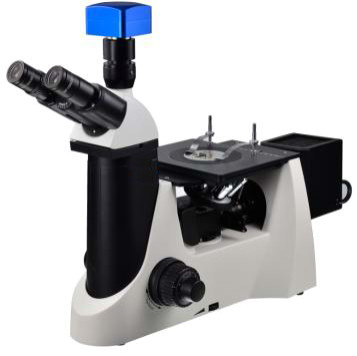 50X-1000X Inverted Metallurgical Microscope Equipped With Yellow Blue Green And Polarizing Filters
