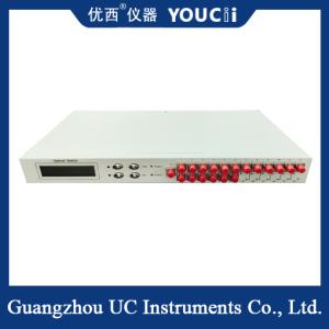 China The 18-Channel Rack-Mounted Optical Switch Has Low Loss on sale