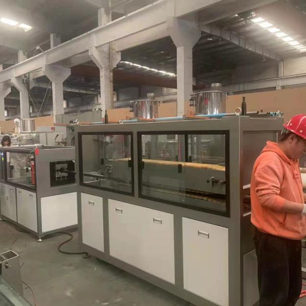 LDPE HDPE Material Plastic Pipe Extruding Machine 150kg/H