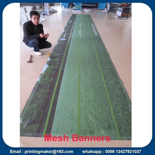 Quality Commercial Grade Custom Printed Fence Screen Mesh Banner for sale