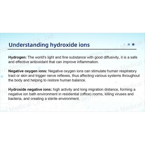 Hydrogen SPA Machine Promote Blood Circulation Hydrogen Bath For Body Relaxes WEIZI