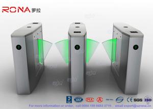 China Stainless Steel Heavy Duty Flap Barrier Gate Automatic Turnstiles For Public Facility wholesale