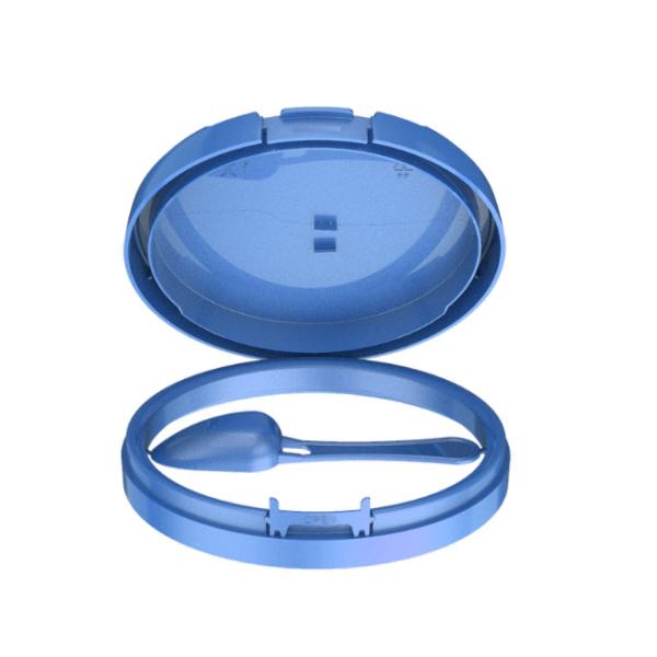 Abbott Milk Powder Flip Top Lids Tin Can Packed Powders with Custom Logo and Spoon