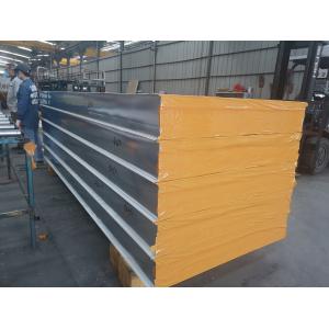 Prefabricated Building PPGI Rock Wool Foam Sandwich Panel