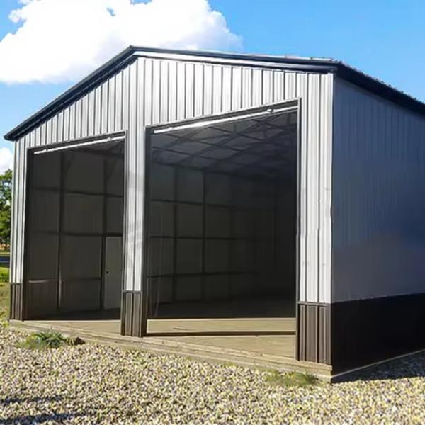 Large Wind Load Steel Frame Workshop Building Self Design Factory Building