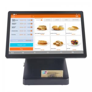 China Fast Food POS System Terminal Billing Machine with 58mm/80mm External Thermal Printer and Free Software wholesale