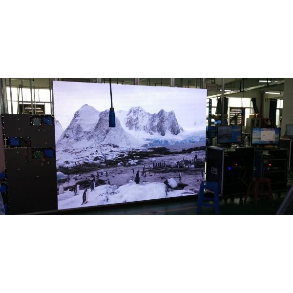 P1.86 GOB Fast Magnet Installable Rental LED Display Screen IP33 Pixel Pitches Shenzhen Factory