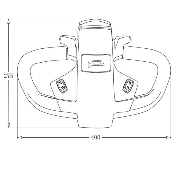 Curtis Frei Tiller Head TEMO200 Electric Vehicle Control Handle