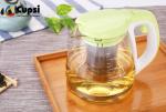 Optional Colors Heat Resistant Glass Teapot Classic Style Brew Tea Usage