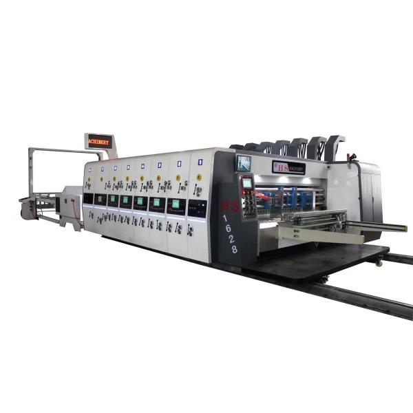 China Box Corrugated Rotary Die Cutter / Fully Automatic Flexo Printer Slotter Machine wholesale