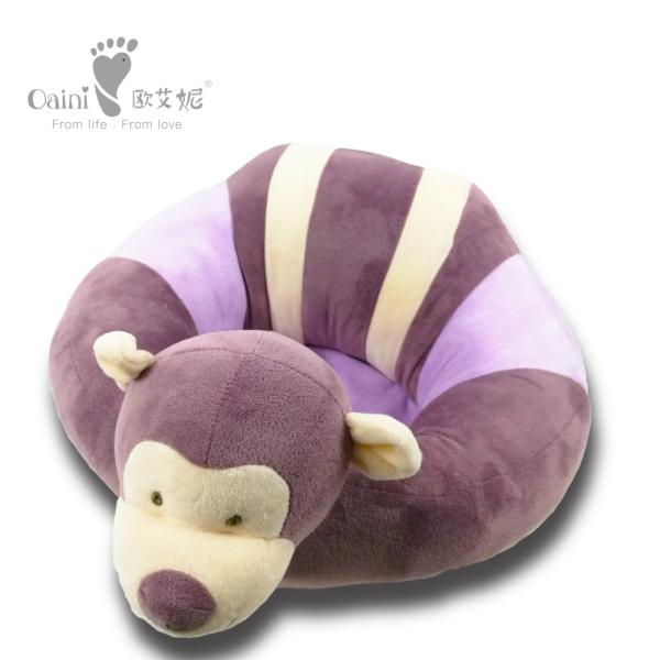 Toddler Polyester Infant Sitting Chair Gifts Monkey Stuffed Animal Seat