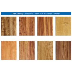 UV Coating 0.3mm SPC Luxury Vinyl Plank Flooring Click Lock System