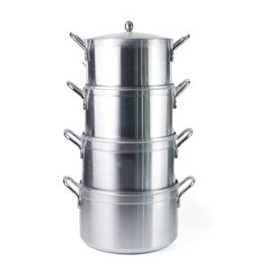 China Multi Layer Induction Stovetop 20cm Aluminium Saucepan Sets wholesale