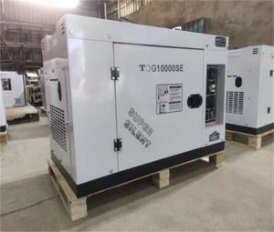 China 8kW Portable Silent Single Phase Diesel Generator With Key Start Super Silent on sale