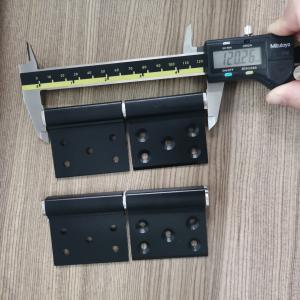 Customizable 0-180 Degree Opening Aluminium Door Hinges in Silver Silver