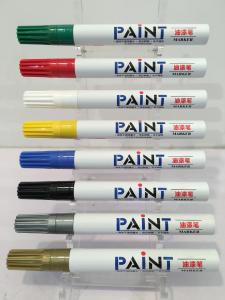 China 21color Paint Marker Oil-based Valve Action Paint Pens, Fine Point Acrylic Tip, Multichem Ink on sale