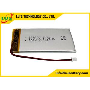 Li-Polymer Battery 3.7V500mAh Lp303055 Polymer Lithium Ion Battery 500mAh
