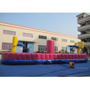 Colourful Inflatable Toddler Playground , Inflatable Playground Competitive