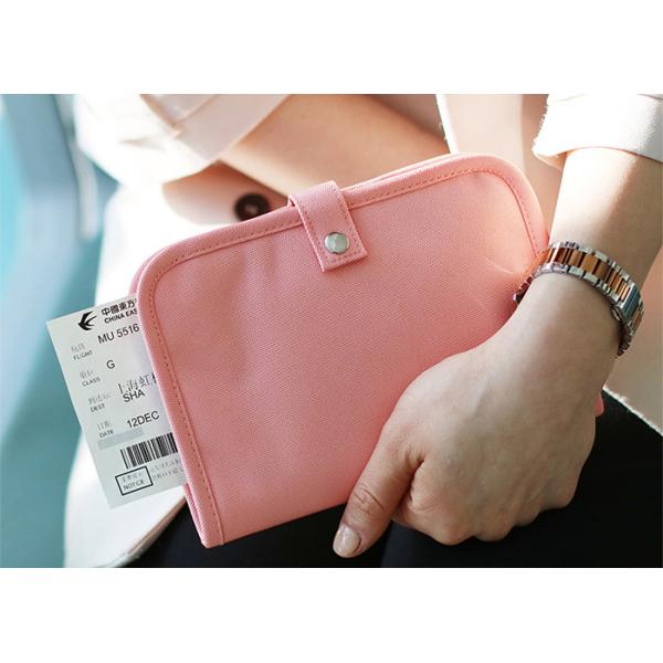 Security Travel Wallet Bag , Passport Bag For Travelling Multiple Colors