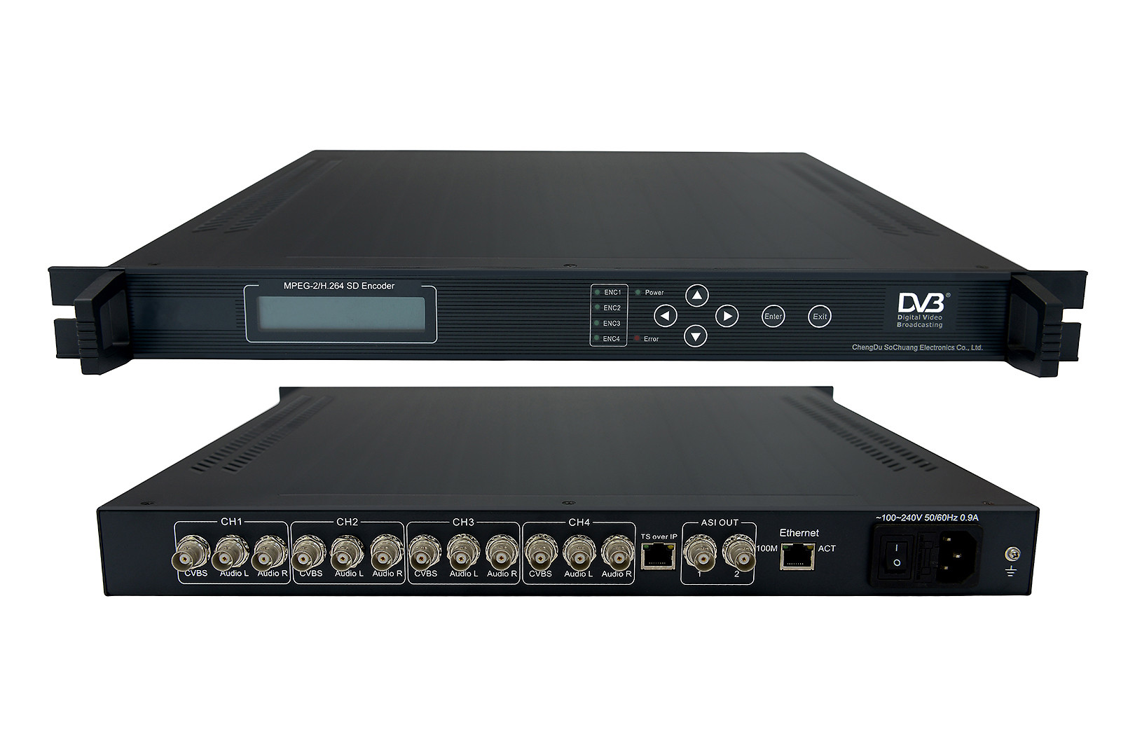 China AV MPEG2/H.264 IPTV Encoder (MPTS) wholesale