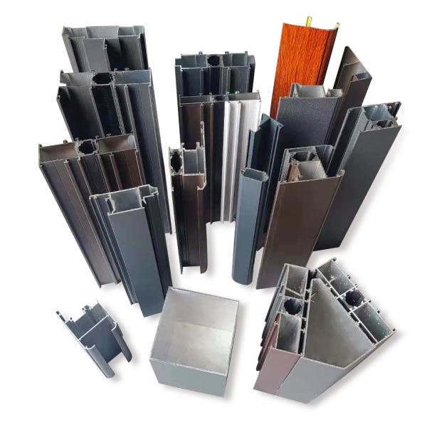 1.1mm aluminium Casement Window Profile For 50 Casement Window Out Frame