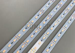 China 3M Self Adheive Rigid LED Strip Lights Brightness SMD5630 12V IP20 Waterproof on sale