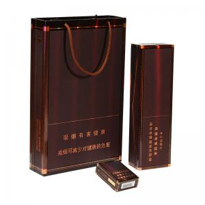 China OEM Biodegradable Packaging Box , ODM Cigarette Packaging Box on sale