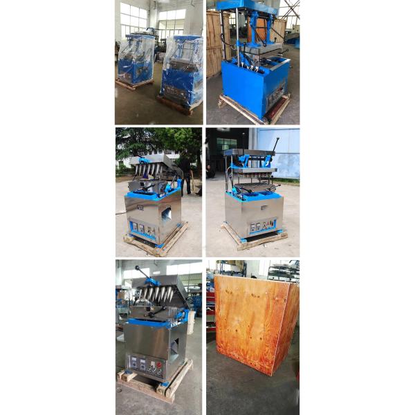 Beverage Factory Semi Automatic Ice Cream Cone Machine
