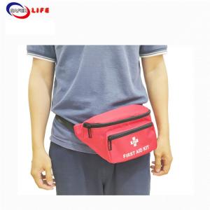 China Polyester Portable First Aid Kit Fanny Pack Belt Bag Waist EMS Trauma Emergency Bag wholesale