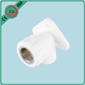 China Lightweight PPR Pipe Fittings , Female Threaded Elbow 16-25 MM Size wholesale