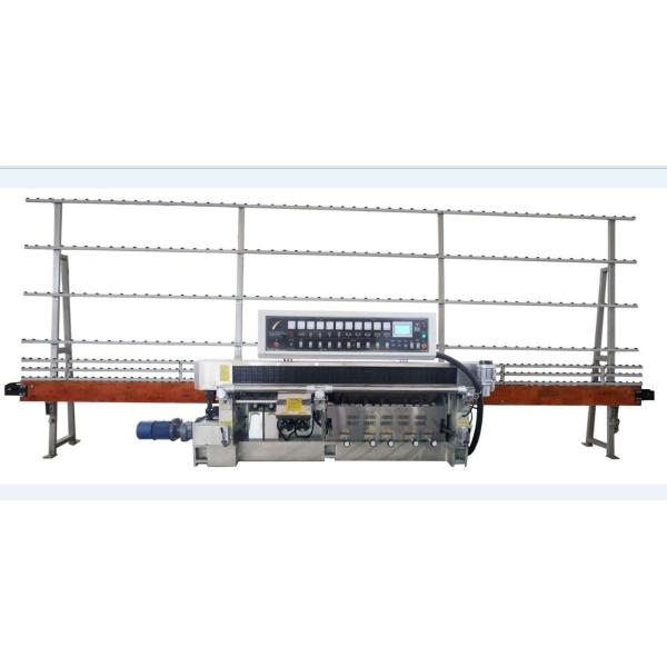 Glass Straight Line Multi-Edging Polishing Machine Voltage 380V/50Hz Certificati