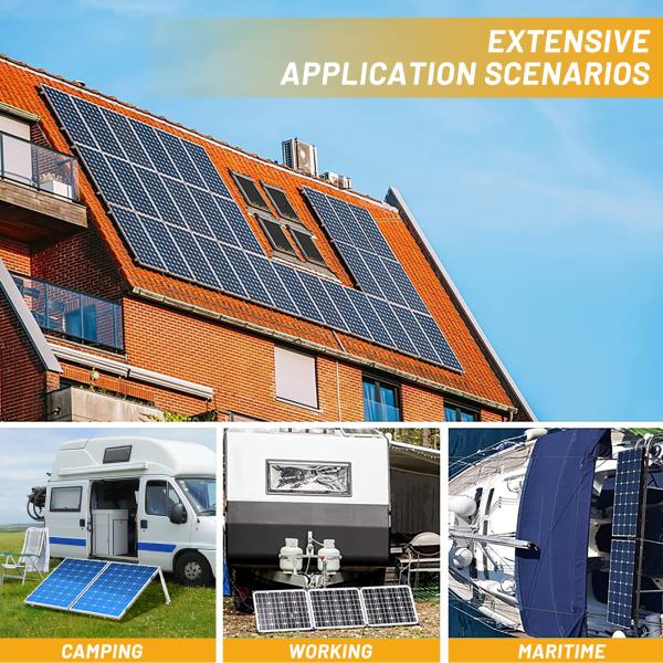 Ground Solar Panel Mounting Bracket Anodized Adjustable Support for 25 Years Life Span