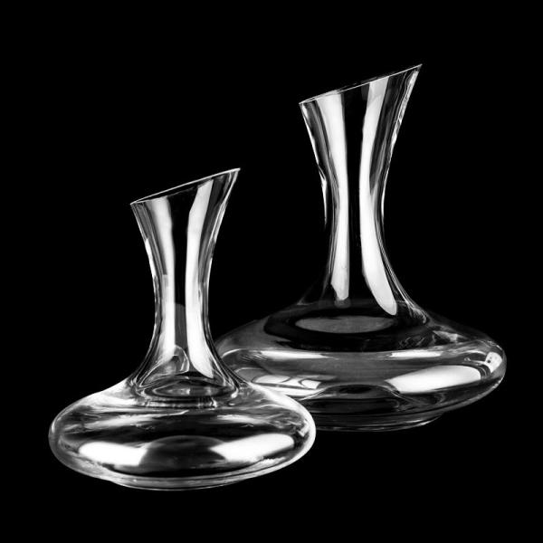 Bulk Wholesale Handcrafted Lead-Free Crystal Wine Decanter Aerator | 1500mL Distributor-Ready Carafe