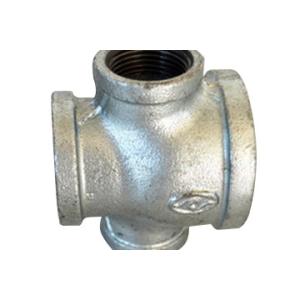 China ISO9001 Cross Galvanized Malleable Iron Pipe Fittings wholesale