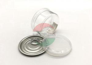 China Mini Plastic Food Containers With Lid Easy Open Can Herb Tea Packaging wholesale