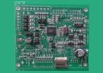 6.35mm PCB Circuit Board Assembly Yellow LF-HAL Electronic PCB Assembly