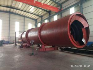 China Wood Rotary Drum Dryer Indirect Heating Method Small Sawdust Dryer wholesale