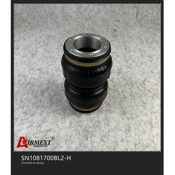Double Convoluted Airbag Shock Absorber Rubber Air Spring SN108170BL2-H