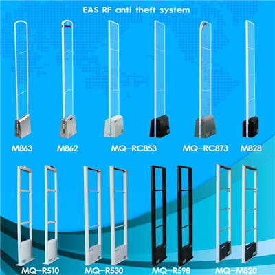 Customized 58KHz High sensitivity Black soft EAS Labels 45 * 10.8mm